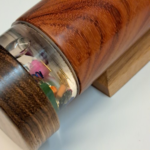 Click to view detail for SC-082 Exotic Hardwood Kaleidoscope $172